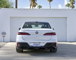 2023 BMW 760i xDrive (Color: Mineral White Metallic; US-Spec) Rear Wallpapers 150x120