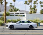 2023 BMW 760i xDrive (Color: Mineral White Metallic; US-Spec) Side Wallpapers 150x120