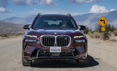 2023 BMW X7 M60i xDrive (Color: Ametrin; US-Spec) Front Wallpapers 450x275 (11)