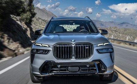 2023 BMW X7 M60i xDrive (Color: Frozen Grey; US-Spec) Front Wallpapers 450x275 (40)