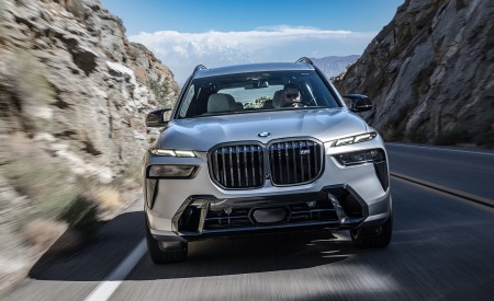 2023 BMW X7 M60i xDrive (Color: Frozen Grey; US-Spec) Front Wallpapers 450x275 (22)