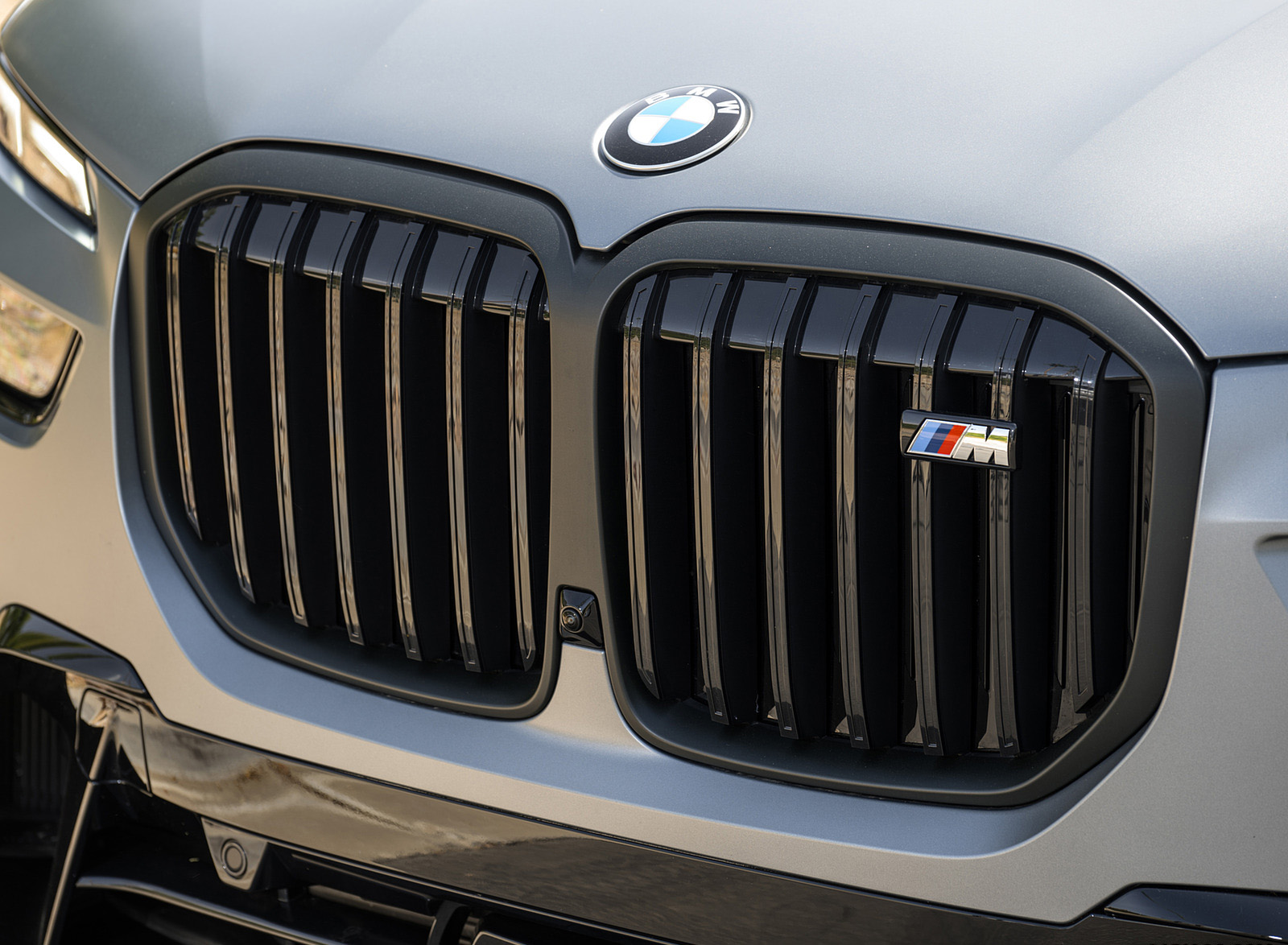 2023 BMW X7 M60i xDrive (Color: Frozen Grey; US-Spec) Grille Wallpapers #67 of 254