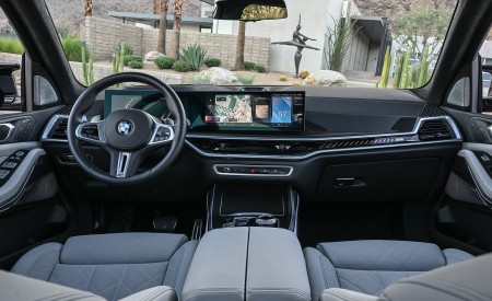 2023 BMW X7 M60i xDrive (Color: Frozen Grey; US-Spec) Interior Cockpit Wallpapers 450x275 (79)
