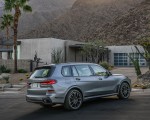 2023 BMW X7 M60i xDrive (Color: Frozen Grey; US-Spec) Rear Three-Quarter Wallpapers 150x120