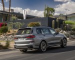 2023 BMW X7 M60i xDrive (Color: Frozen Grey; US-Spec) Rear Three-Quarter Wallpapers 150x120