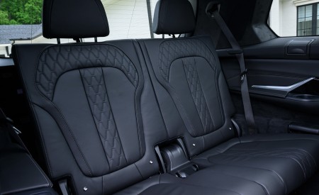 2023 BMW X7 M60i xDrive (Color: Frozen Marina Bay Blue; US-Spec) Interior Third Row Seats Wallpapers 450x275 (250)