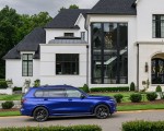 2023 BMW X7 M60i xDrive (Color: Frozen Marina Bay Blue; US-Spec) Side Wallpapers 150x120
