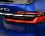 2023 BMW X7 M60i xDrive (Color: Frozen Marina Bay Blue; US-Spec) Tail Light Wallpapers 150x120