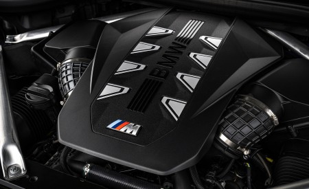 2023 BMW X7 M60i xDrive (Color: Frozen Pure Grey Metallic; US-Spec) Engine Wallpapers 450x275 (180)