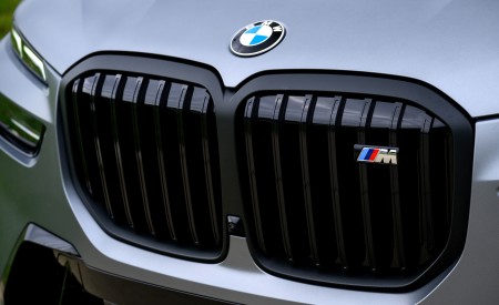 2023 BMW X7 M60i xDrive (Color: Frozen Pure Grey Metallic; US-Spec) Grille Wallpapers 450x275 (174)