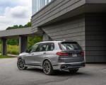 2023 BMW X7 M60i xDrive (Color: Frozen Pure Grey Metallic; US-Spec) Rear Three-Quarter Wallpapers 150x120