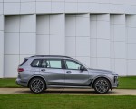 2023 BMW X7 M60i xDrive (Color: Frozen Pure Grey Metallic; US-Spec) Side Wallpapers 150x120