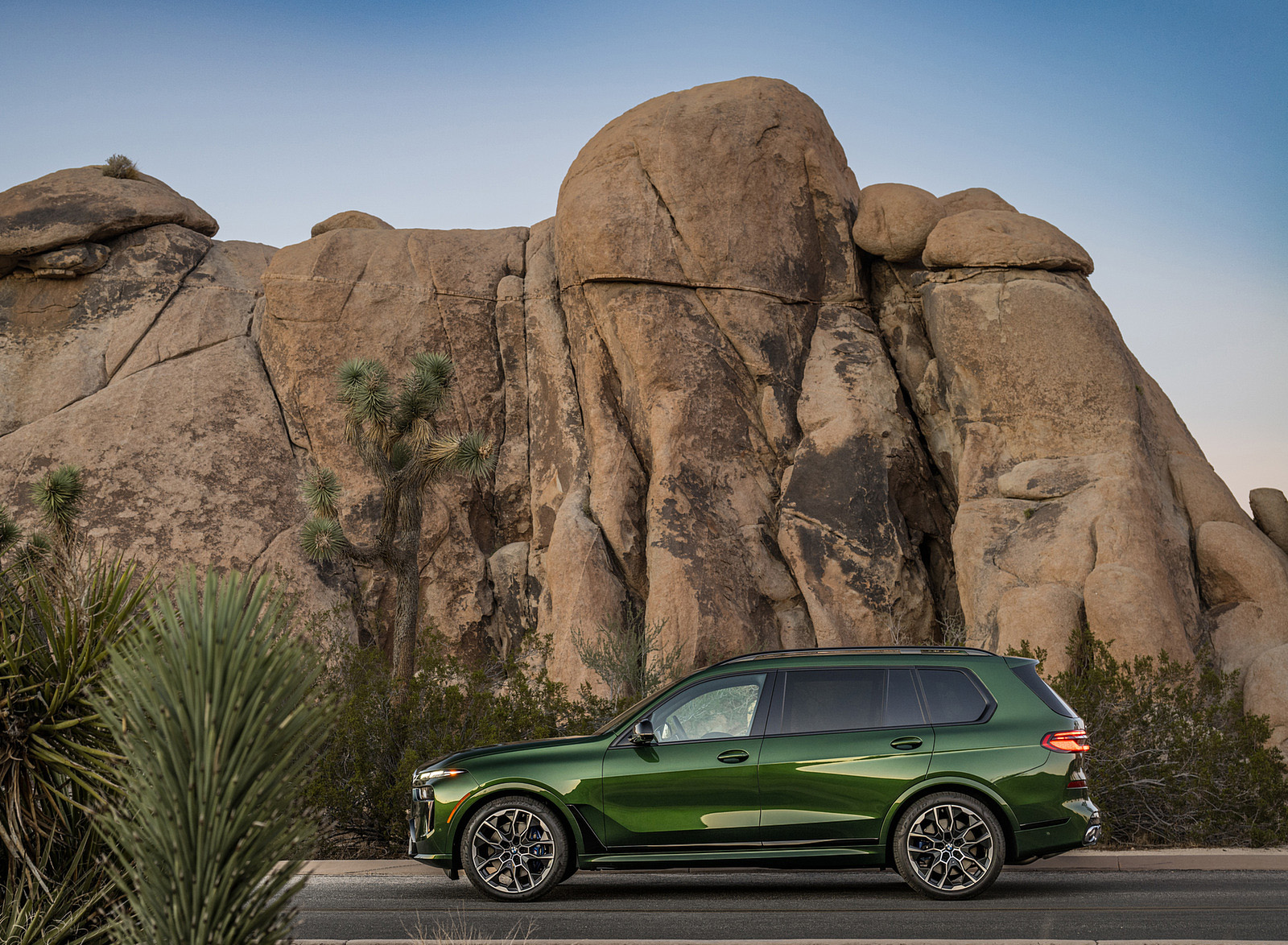 2023 BMW X7 M60i xDrive (Color: Verde Ermes; US-Spec) Side Wallpapers #209 of 254