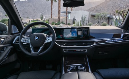 2023 BMW X7 xDrive 40i (Color: Blue Ridge Mountain; US-Spec) Interior Cockpit Wallpapers 450x275 (78)