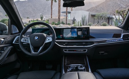 2023 BMW X7 xDrive 40i (Color: Blue Ridge Mountain; US-Spec) Interior Cockpit Wallpapers 450x275 (78)