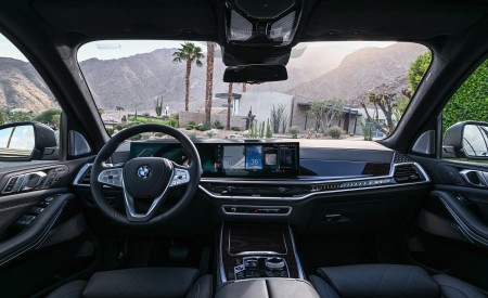 2023 BMW X7 xDrive 40i (Color: Blue Ridge Mountain; US-Spec) Interior Cockpit Wallpapers 450x275 (66)