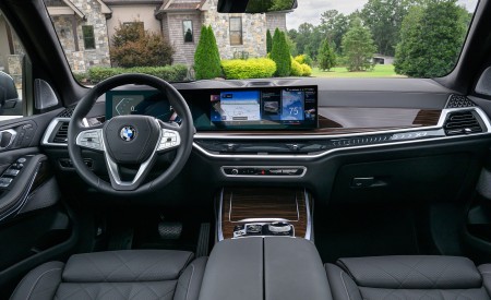 2023 BMW X7 xDrive 40i (Color: Blue Ridge Mountain; US-Spec) Interior Cockpit Wallpapers 450x275 (67)