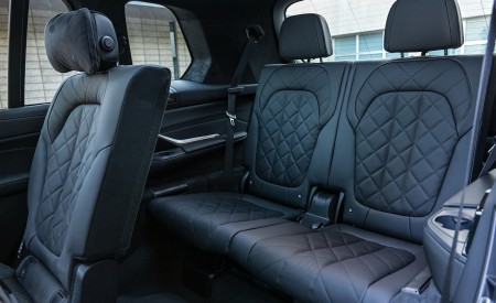 2023 BMW X7 xDrive 40i (Color: Blue Ridge Mountain; US-Spec) Interior Third Row Seats Wallpapers 450x275 (105)