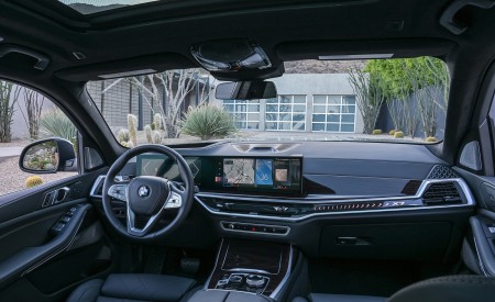 2023 BMW X7 xDrive 40i (Color: Blue Ridge Mountain; US-Spec) Interior Wallpapers 450x275 (69)