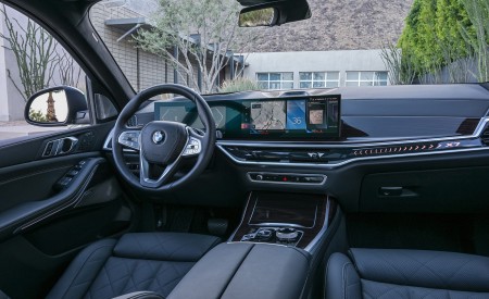2023 BMW X7 xDrive 40i (Color: Blue Ridge Mountain; US-Spec) Interior Wallpapers 450x275 (71)