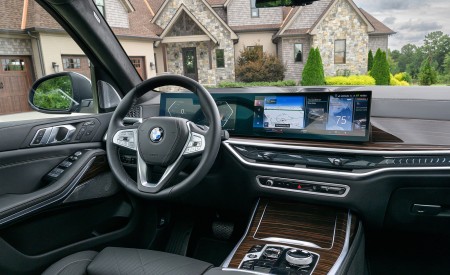 2023 BMW X7 xDrive 40i (Color: Blue Ridge Mountain; US-Spec) Interior Wallpapers 450x275 (74)
