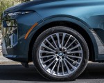 2023 BMW X7 xDrive 40i (Color: Blue Ridge Mountain; US-Spec) Wheel Wallpapers 150x120