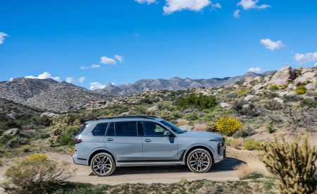 2023 BMW X7 xDrive 40i (Color: Brooklyn Grey; US-Spec) Side Wallpapers 450x275 (227)