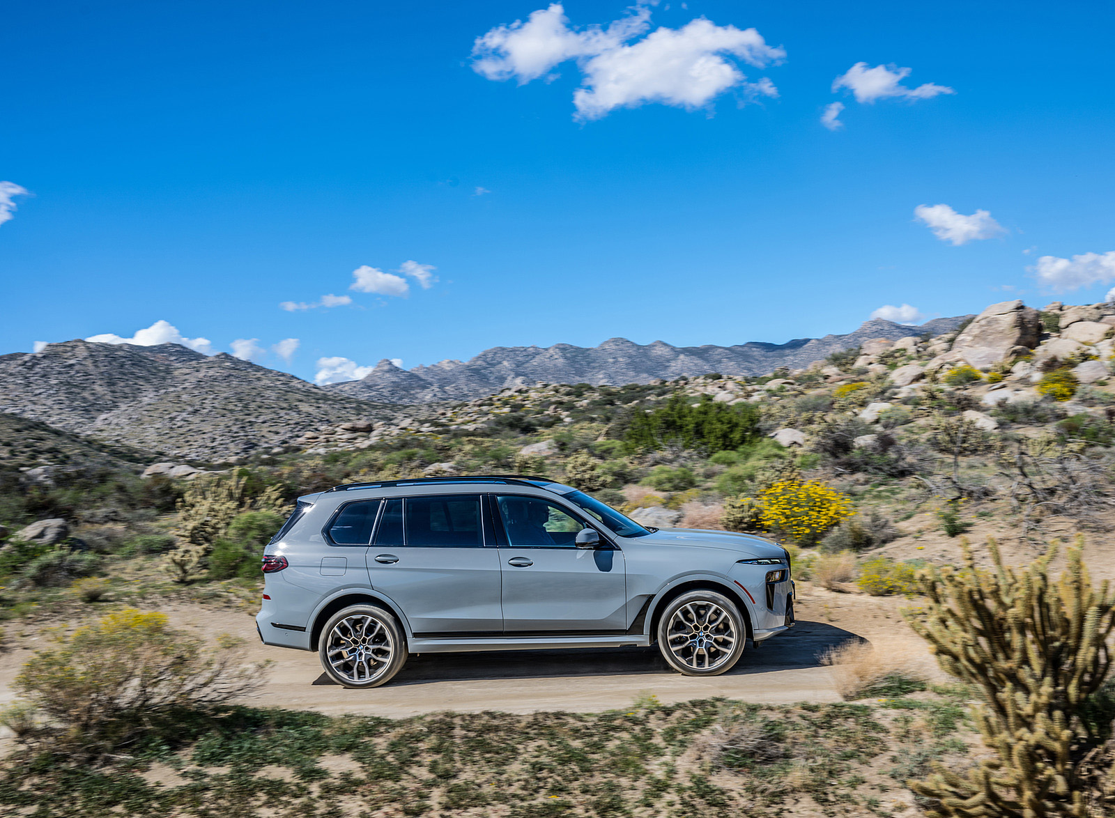 2023 BMW X7 xDrive 40i (Color: Brooklyn Grey; US-Spec) Side Wallpapers #227 of 239