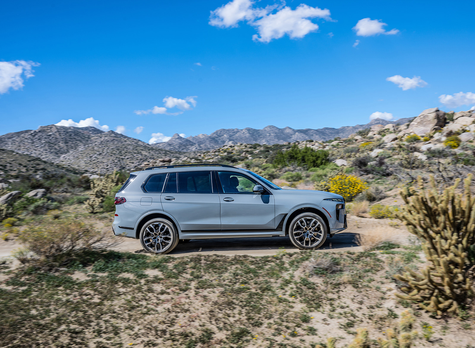 2023 BMW X7 xDrive 40i (Color: Brooklyn Grey; US-Spec) Side Wallpapers #228 of 239