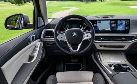 2023 BMW X7 xDrive 40i (Color: Sparkling Copper Grey; US-Spec) Interior Cockpit Wallpapers 450x275 (196)