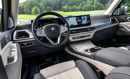 2023 BMW X7 xDrive 40i (Color: Sparkling Copper Grey; US-Spec) Interior Wallpapers 450x275 (193)