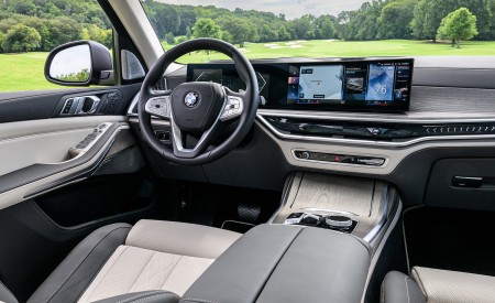 2023 BMW X7 xDrive 40i (Color: Sparkling Copper Grey; US-Spec) Interior Wallpapers 450x275 (194)