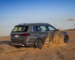 2023 BMW X7 xDrive 40i (Color: Sparkling Copper Grey; US-Spec) Rear Three-Quarter Wallpapers 150x120