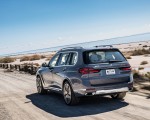 2023 BMW X7 xDrive 40i (Color: Sparkling Copper Grey; US-Spec) Rear Three-Quarter Wallpapers 150x120