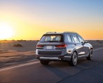 2023 BMW X7 xDrive 40i (Color: Sparkling Copper Grey; US-Spec) Rear Three-Quarter Wallpapers 150x120