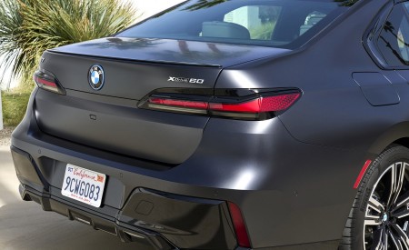 2023 BMW i7 xDrive60 (Color: Frozen Deep Grey; US-Spec) Rear Wallpapers 450x275 (48)