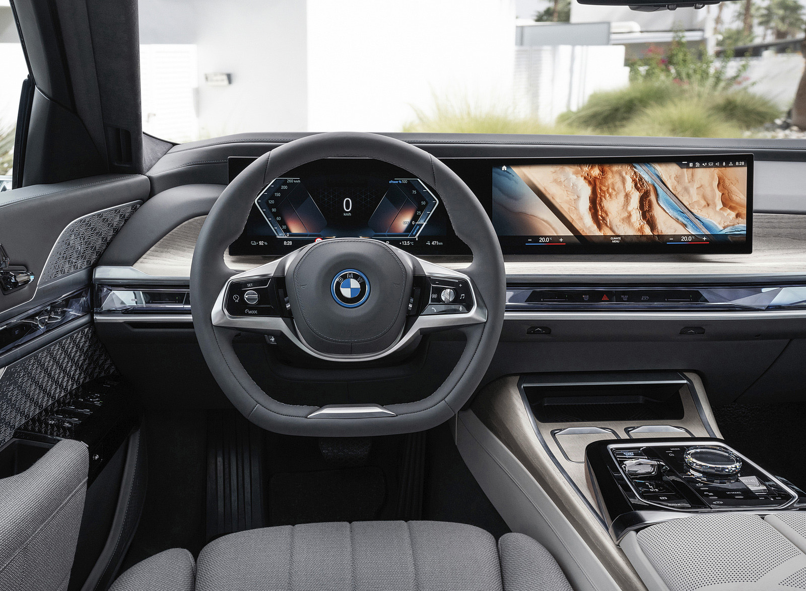 2023 BMW i7 xDrive60 (Color: Oxid Grey Metallic; US-Spec) Interior Cockpit Wallpapers #140 of 155