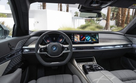 2023 BMW i7 xDrive60 (Color: Oxid Grey Metallic; US-Spec) Interior Cockpit Wallpapers 450x275 (141)