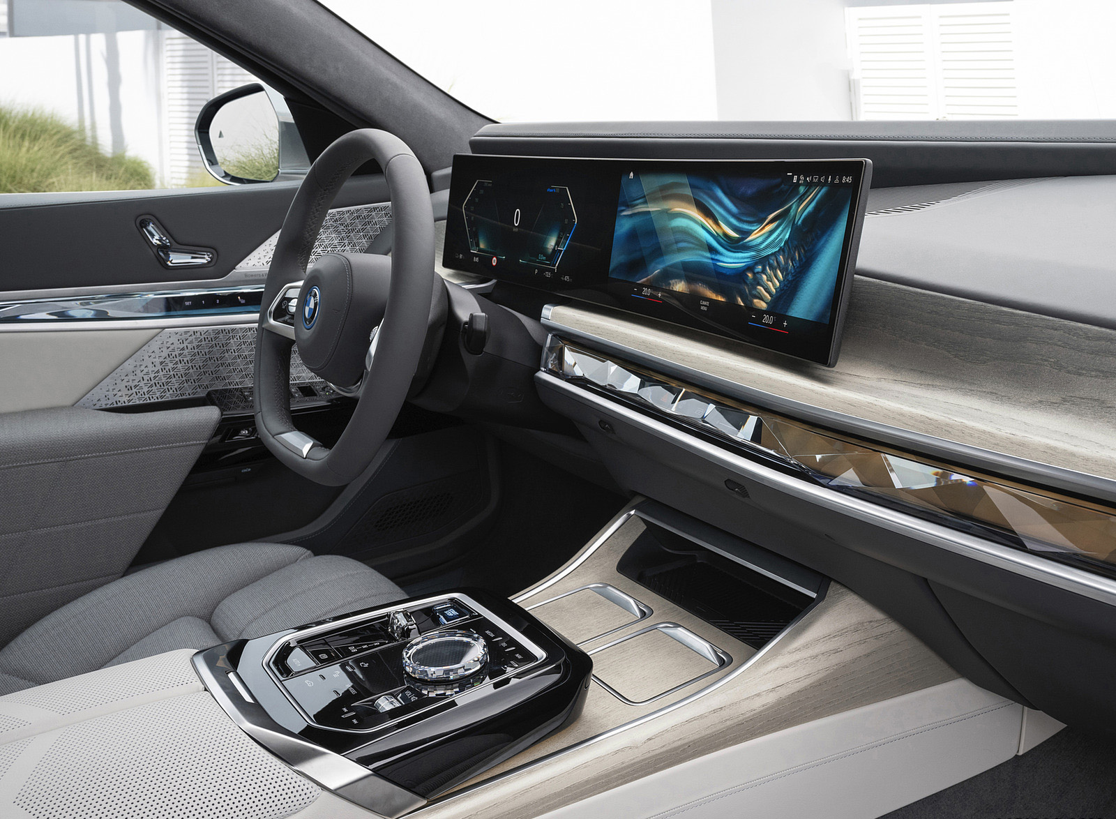 2023 BMW i7 xDrive60 (Color: Oxid Grey Metallic; US-Spec) Interior Wallpapers #145 of 155