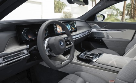 2023 BMW i7 xDrive60 (Color: Oxid Grey Metallic; US-Spec) Interior Wallpapers 450x275 (144)