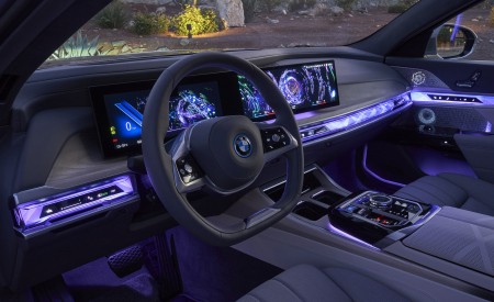 2023 BMW i7 xDrive60 (Color: Oxid Grey Metallic; US-Spec) Interior Wallpapers 450x275 (136)