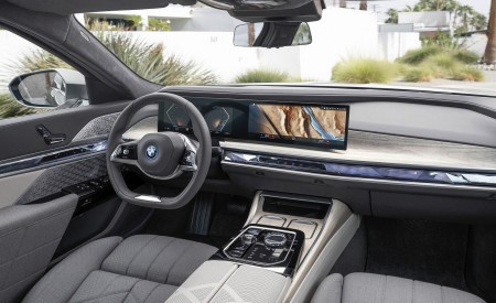 2023 BMW i7 xDrive60 (Color: Oxid Grey Metallic; US-Spec) Interior Wallpapers 450x275 (139)