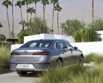 2023 BMW i7 xDrive60 (Color: Oxid Grey Metallic; US-Spec) Rear Three-Quarter Wallpapers 150x120