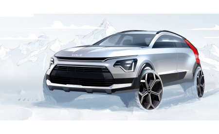2023 Kia Niro EV (US-Spec) Design Sketch Wallpapers 450x275 (31)
