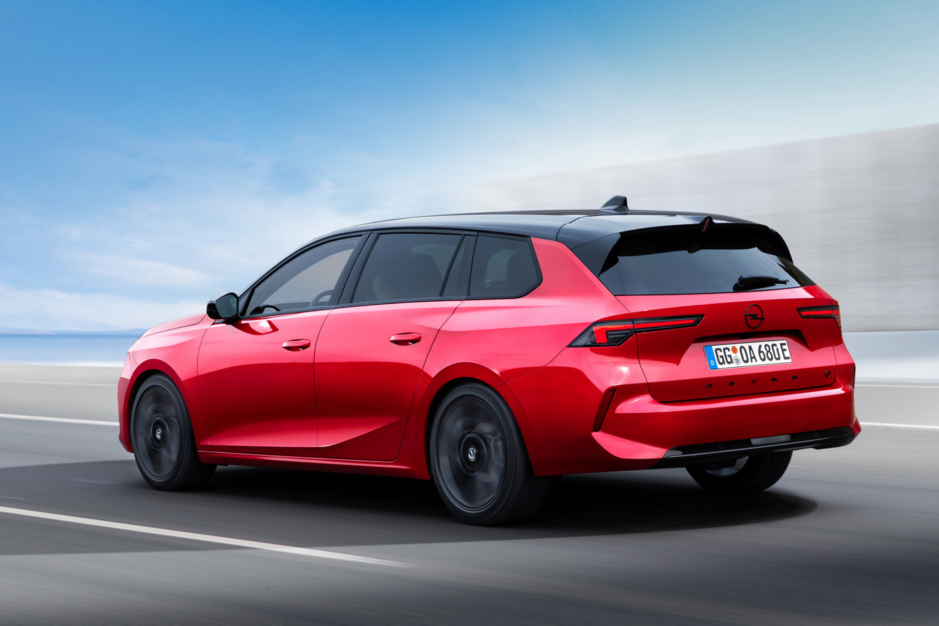 2023 Opel Astra Sports Tourer Electric Rear Three-Quarter Wallpapers (2)