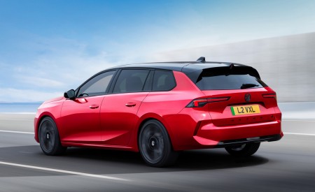 2023 Vauxhall Astra Sports Tourer Electric Rear Three-Quarter Wallpapers 450x275 (2)