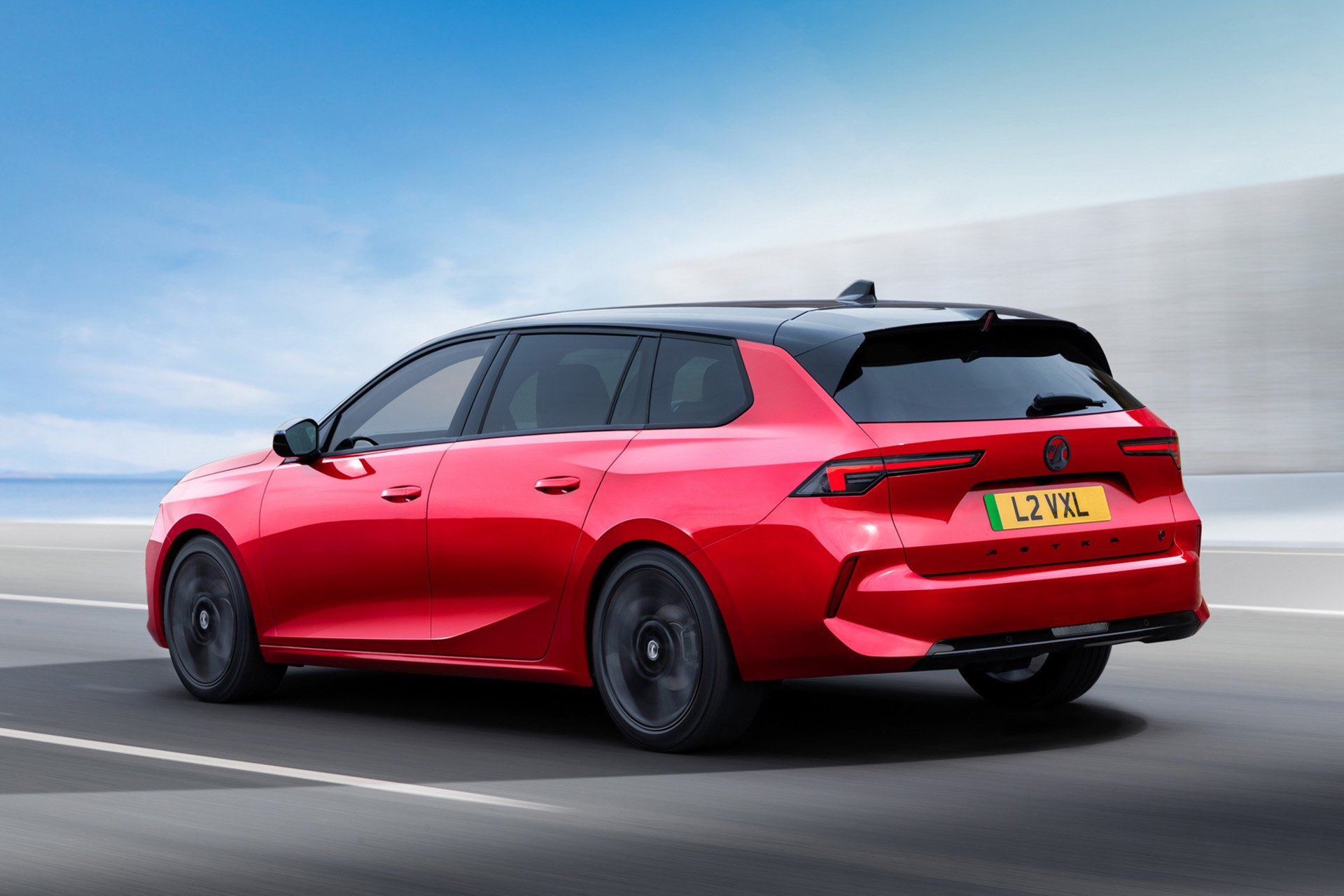 2023 Vauxhall Astra Sports Tourer Electric Rear Three-Quarter Wallpapers (2)