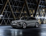 2024 Audi Q8 e-tron quattro (Color: Chronos Gray Metallic) Front Three-Quarter Wallpapers 150x120 (36)