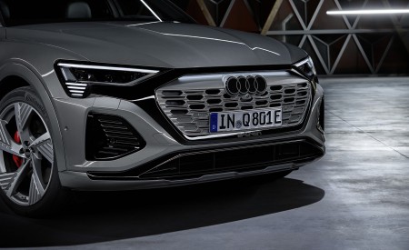 2024 Audi Q8 e-tron quattro (Color: Chronos Gray Metallic) Front Wallpapers 450x275 (39)