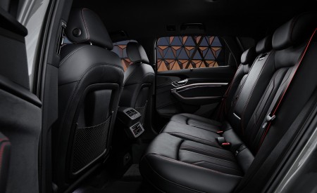 2024 Audi Q8 e-tron quattro Interior Rear Seats Wallpapers 450x275 (49)